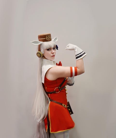 【Ready For Ship】【Size XS-3XL】DokiDoki-R Anime Game Cosplay Costume Red