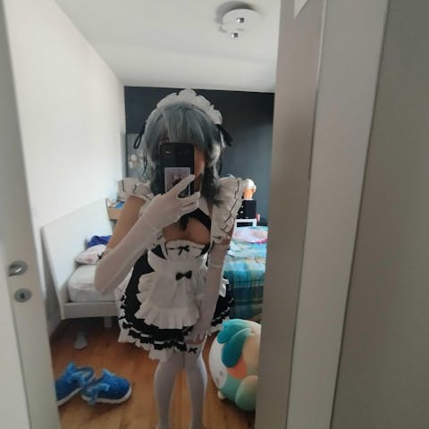 【Partially Ready For Ship】DokiDoki-R Game Cosplay Costume Fighting Maid