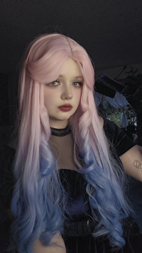 【Ready For Ship】【Size S-3XL】DokiDoki-R Music Video Cosplay Costume Black Dress R1