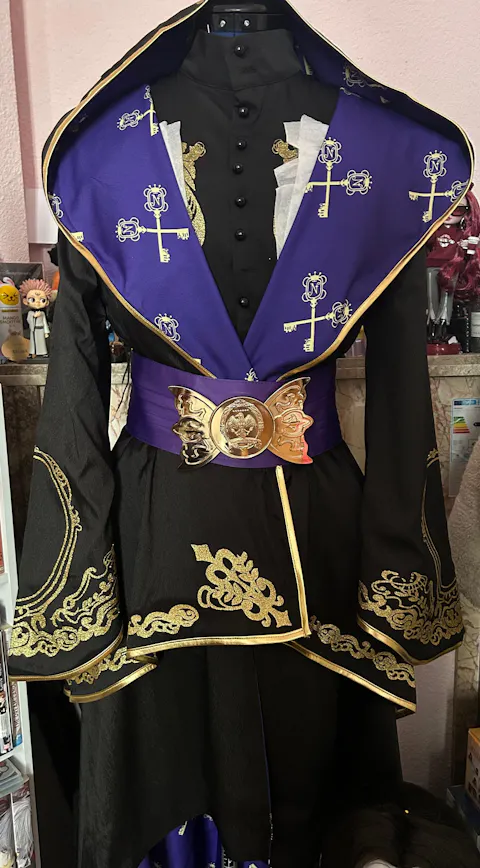 【US/EU LOCAL SHIPPING 】 【Size S-2XL】DokiDoki-R Game Cosplay Costume Ceremonial Robes