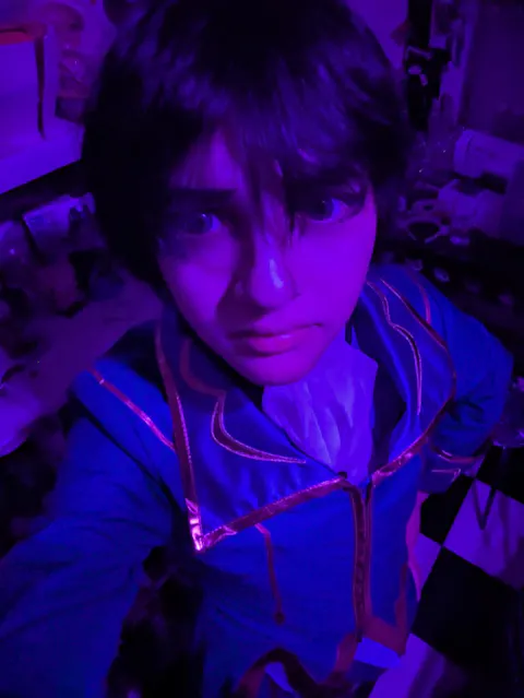 【Ready For Ship】【Size S-2XL】DokiDoki-R Anime Cosplay Costume Knight of the Round Purple Red Suit