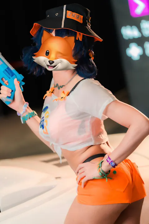 【Gradient Ver Ready For Ship】DokiDoki Game Zenless Zone Zero Cosplay Belle Cosplay Wig Short Purple / Hairpin Summer Skies ZZZ