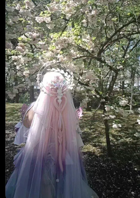 【Ready For Ship】【Size S-2XL】DokiDoki-SR Game Honkai: Star Rail Cosplay Cyrene Diamond Sheen / Laser Sheen Costume Adult Cyrene