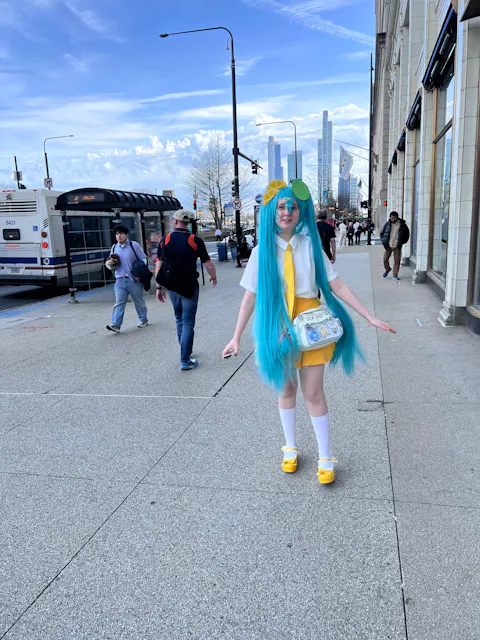 【Ready For Ship】Dokidoki Anime Cosplay Wig Long Straight Dark Green Hair