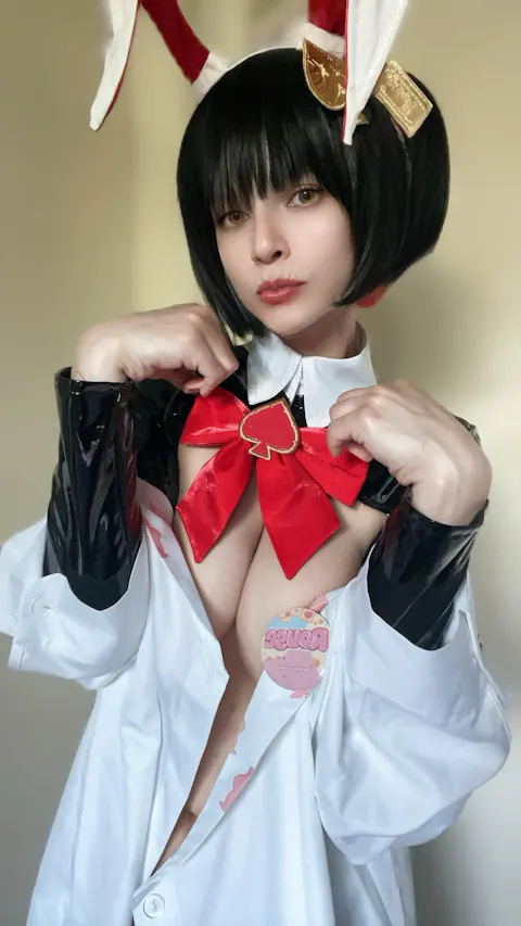 DokiDoki-R Game Cosplay Costume Sexy Bunny Girl