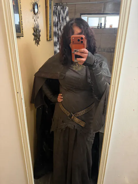 【Costume Ready For Ship】【Size S-3XL】DokiDoki-R Game Dark Souls III Cosplay Fire Keeper Costume Firekeeper