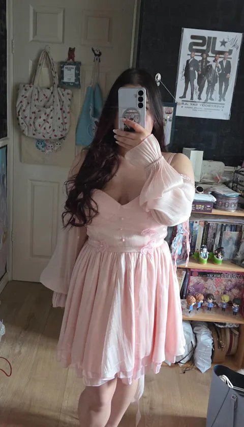 【 Ready For Ship】【Size S-3XL】DokiDoki-R Game Love and Deepspace Cosplay Protagonist MC Costume Dreamy Heart Pink Dress