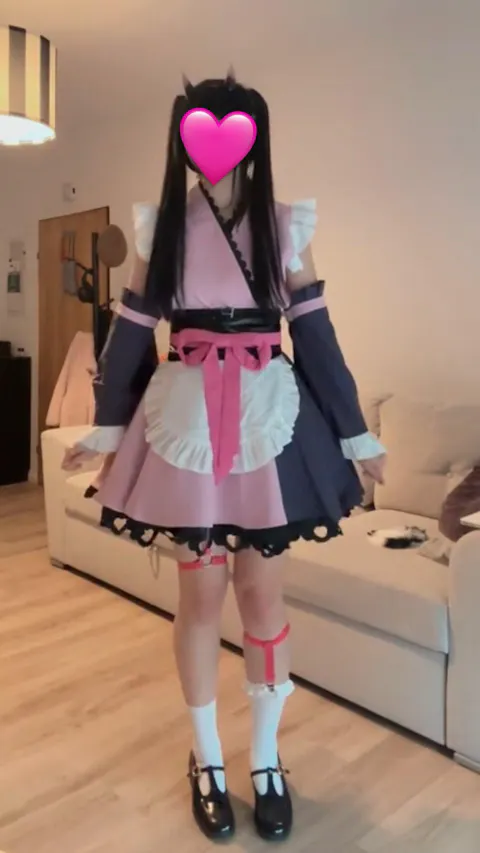 【Costume Ready For Ship】【Size XS-XL】DokiDoki-R Anime Cosmic Princess Kaguya! Cosplay Komazawa Noi Costume Cute Maid