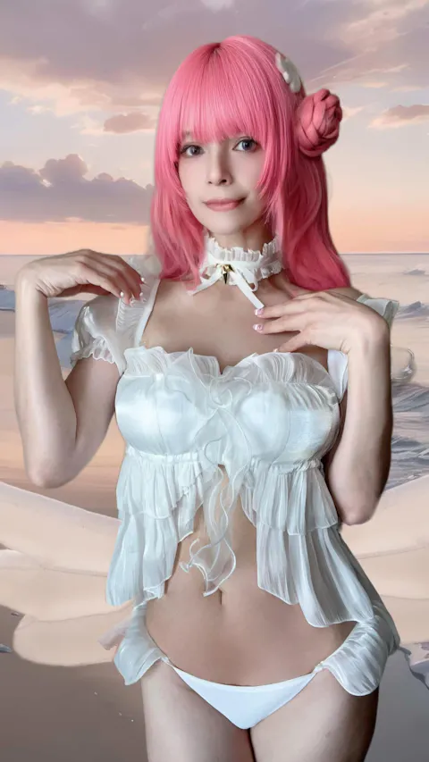 DokiDoki-R Game Cosplay Cosplay Swimsuit Costume Serendipity