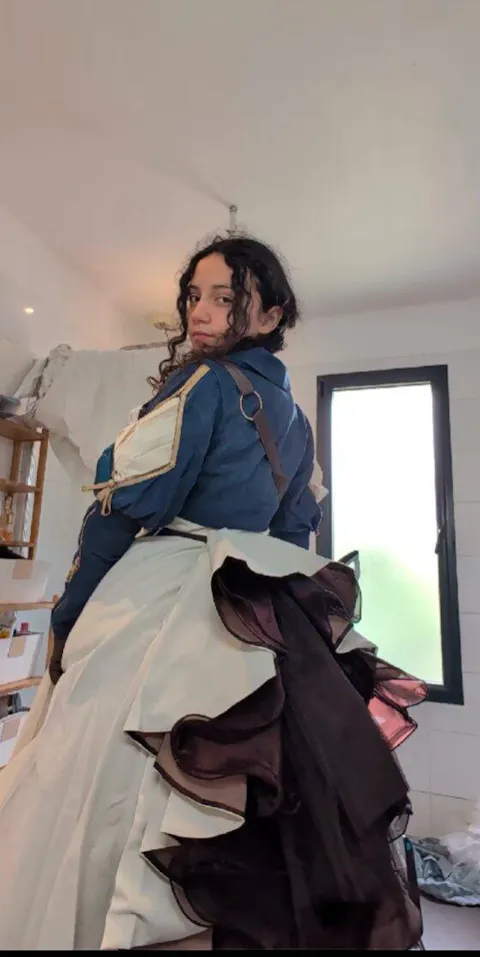 【Partially Ready For Ship】【2.0 Ver】DokiDoki-SR Anime Violet Evergarden Cosplay Costume Women Dress