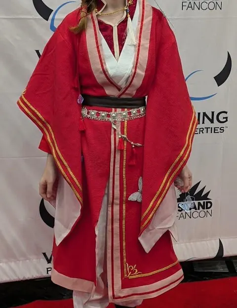 【Partially Ready For Ship】 DokiDoki-SR Anime Tian Guan Ci Fu Cosplay Hua Cheng San Lang Ver Red Costume Heaven Official's Blessing HuaCheng TGCF