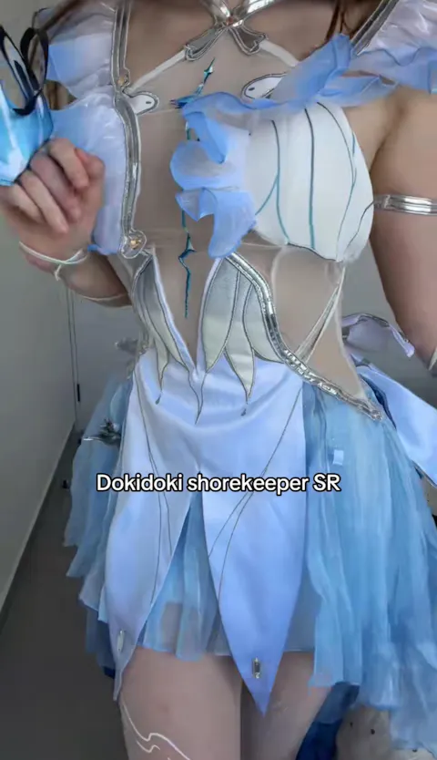【Ready For Ship】DokiDoki-SR Game Wuthering Waves Cosplay The Shorekeeper Costume