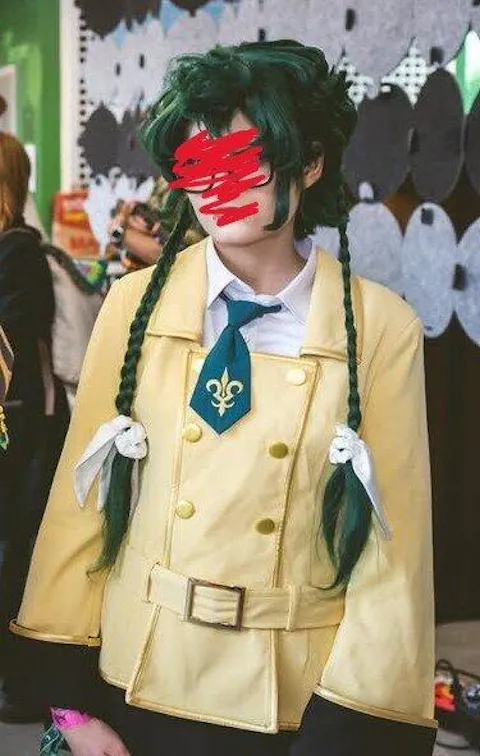 【IN STOCK】【Size XS-XL】DokiDoki-R Anime Cosplay Costume Yellow Uniform