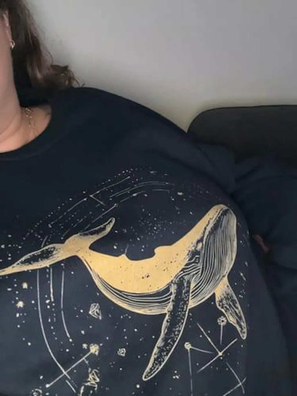 Sweat à capuche Whale of a time Chemise à capuche baleine