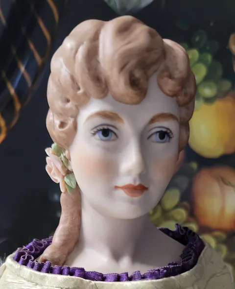 Vintage 1962 Porcelain 17.5” NIADA  Artist Fawn Zeller “Angela” Doll