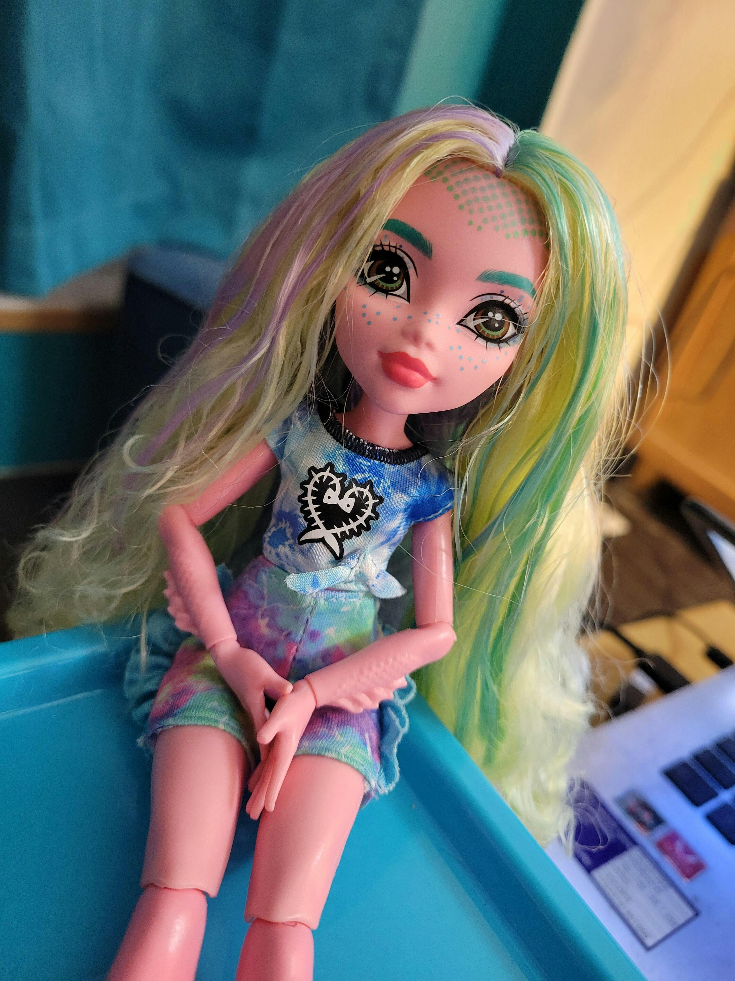 DG Curly Ink Black 3mm, 5mm, 10mm, 20mm options N255 36 inch 0.5oz/14g