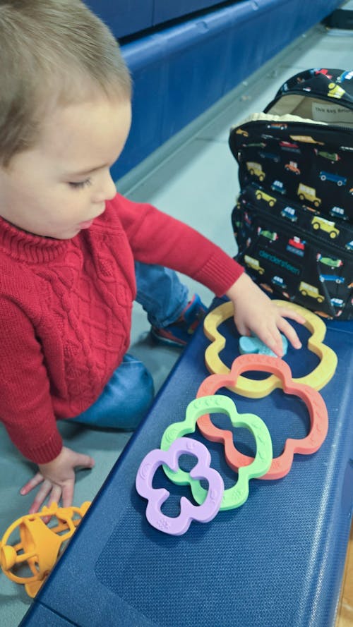 3 Year Old Backpack + Toys