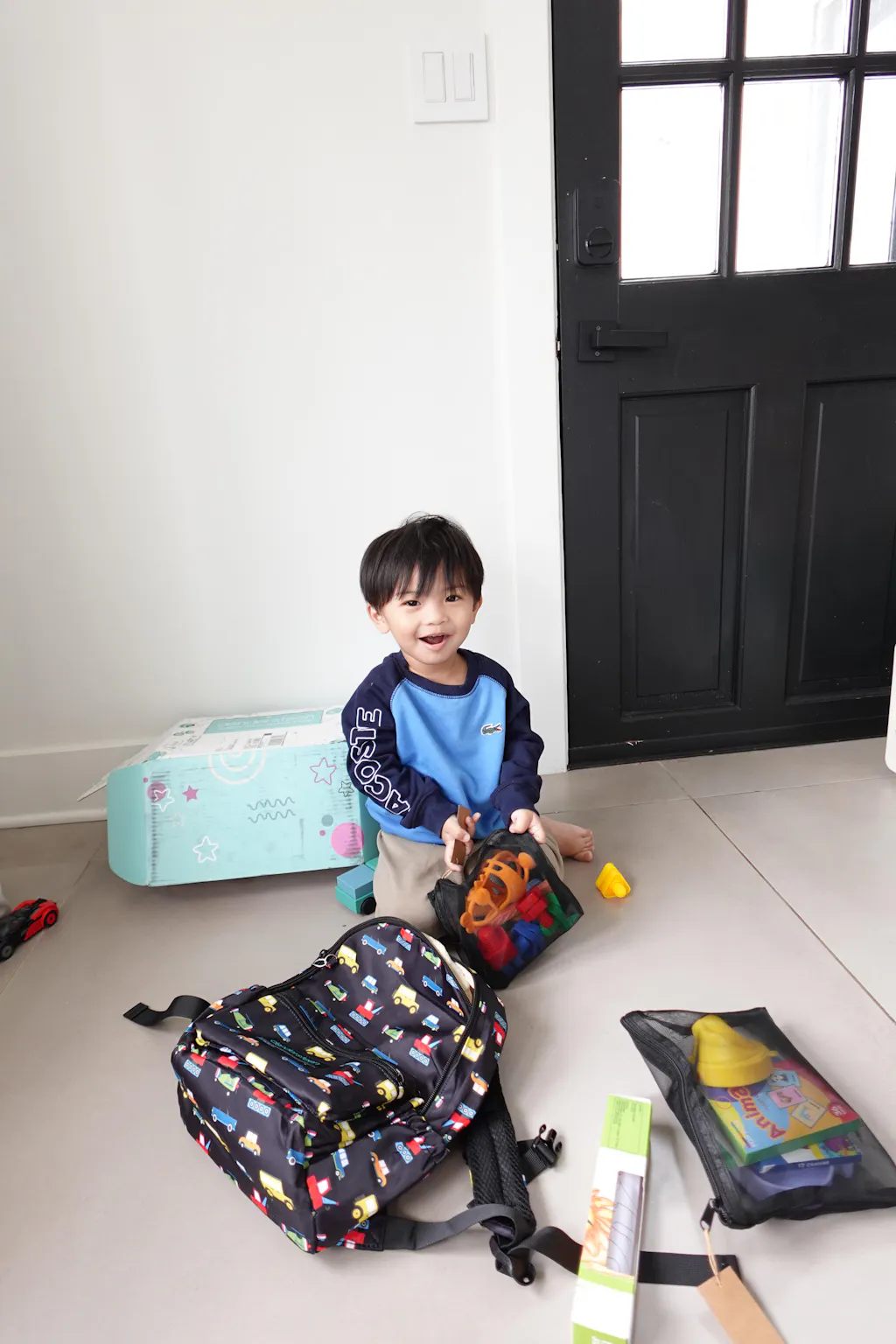 2 Year Old Kid Toy Set + Backpack