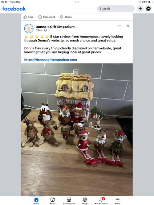 Christmas Highland Cow Shelf Sitters