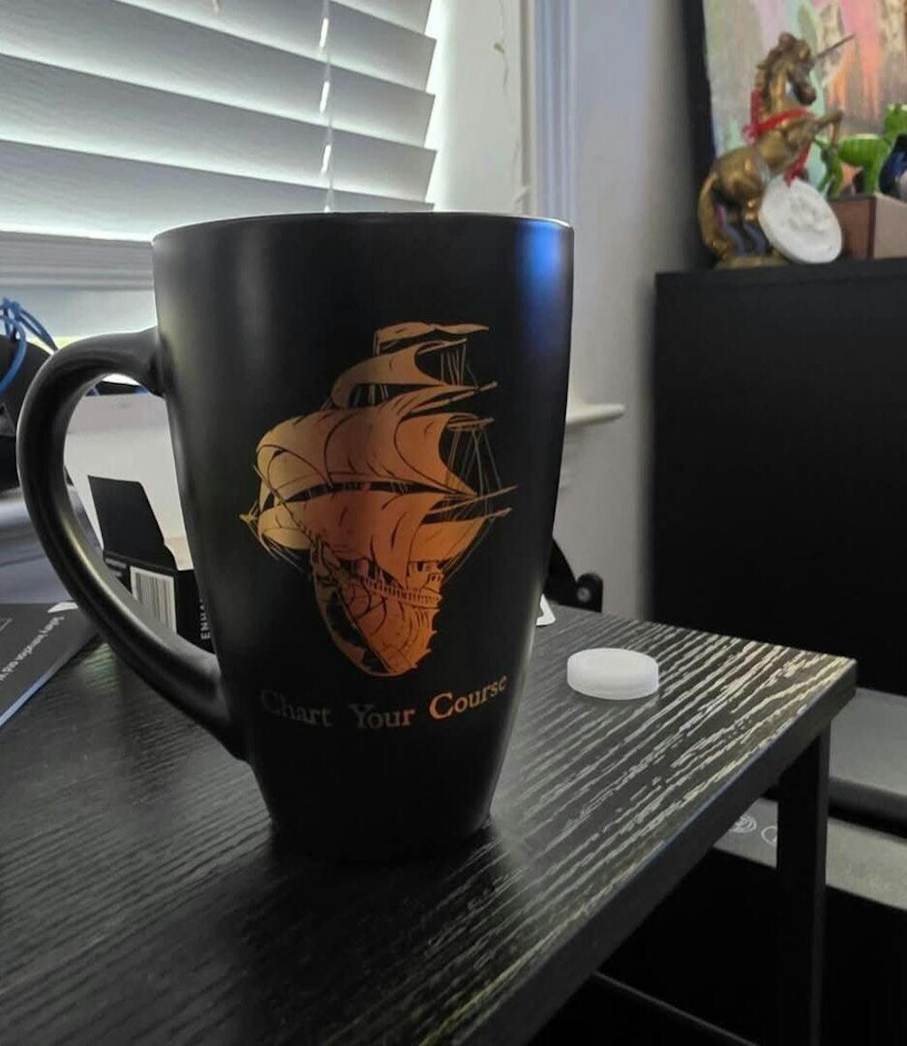 Craft Your Own: Treasure Planet Inspired Hero Mug: Handmade and Customizable