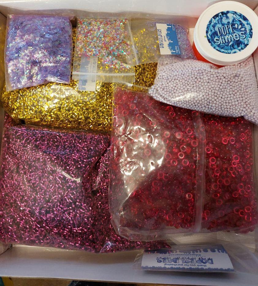 500g Iridescent Bingsu Beads for Crunchy Slime and DIY craft - bulk si –  Momo Slimes