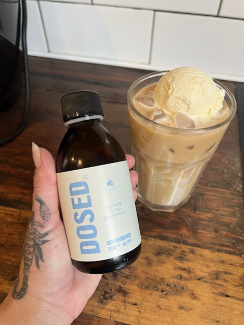 Liquid Instant Coffee with Vanilla Bean