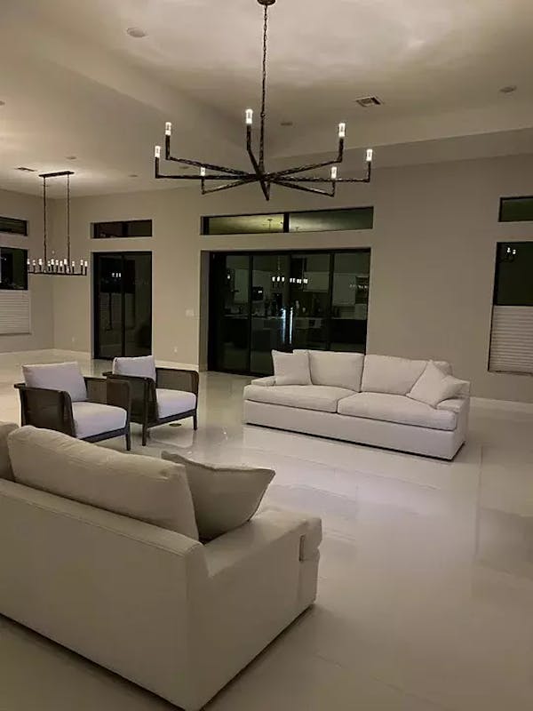 Thader Round Chandelier 72”