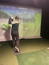 The Downshift Pressure Board Golf Training Aid