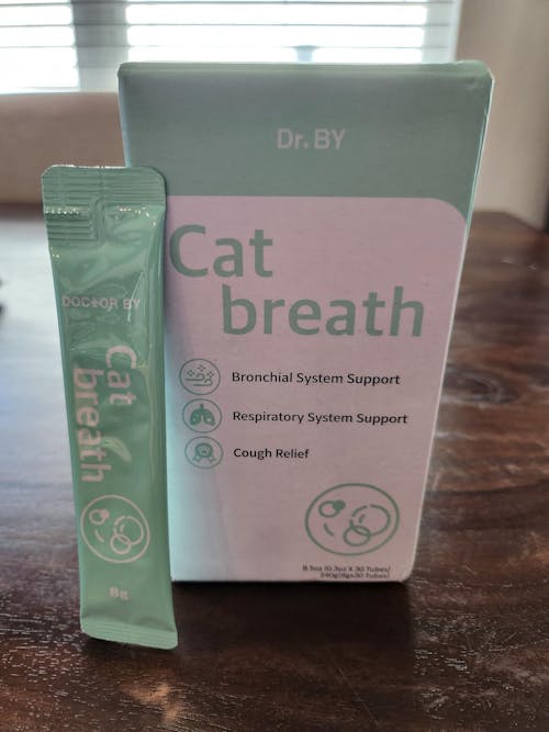 ドクターバイ キャットブレス | 猫のケアサプリ, 咳の緩和, 気管支の健康, 呼吸器の健康