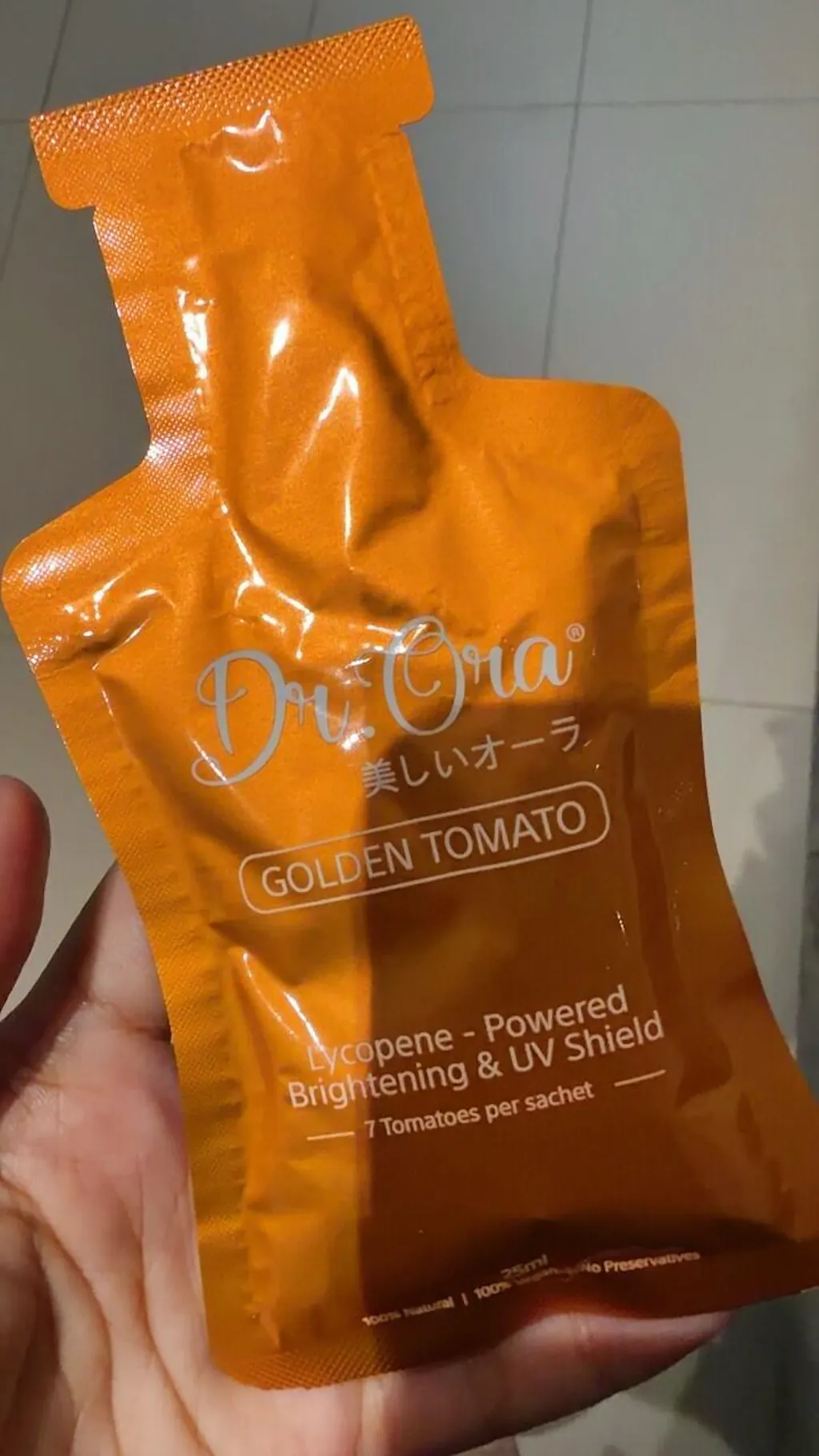 Golden Tomato Oral Sunblock Singapore - Best Skin Whitening Supplement | UV Protection, Brighten Skin & Fade Dark Spots