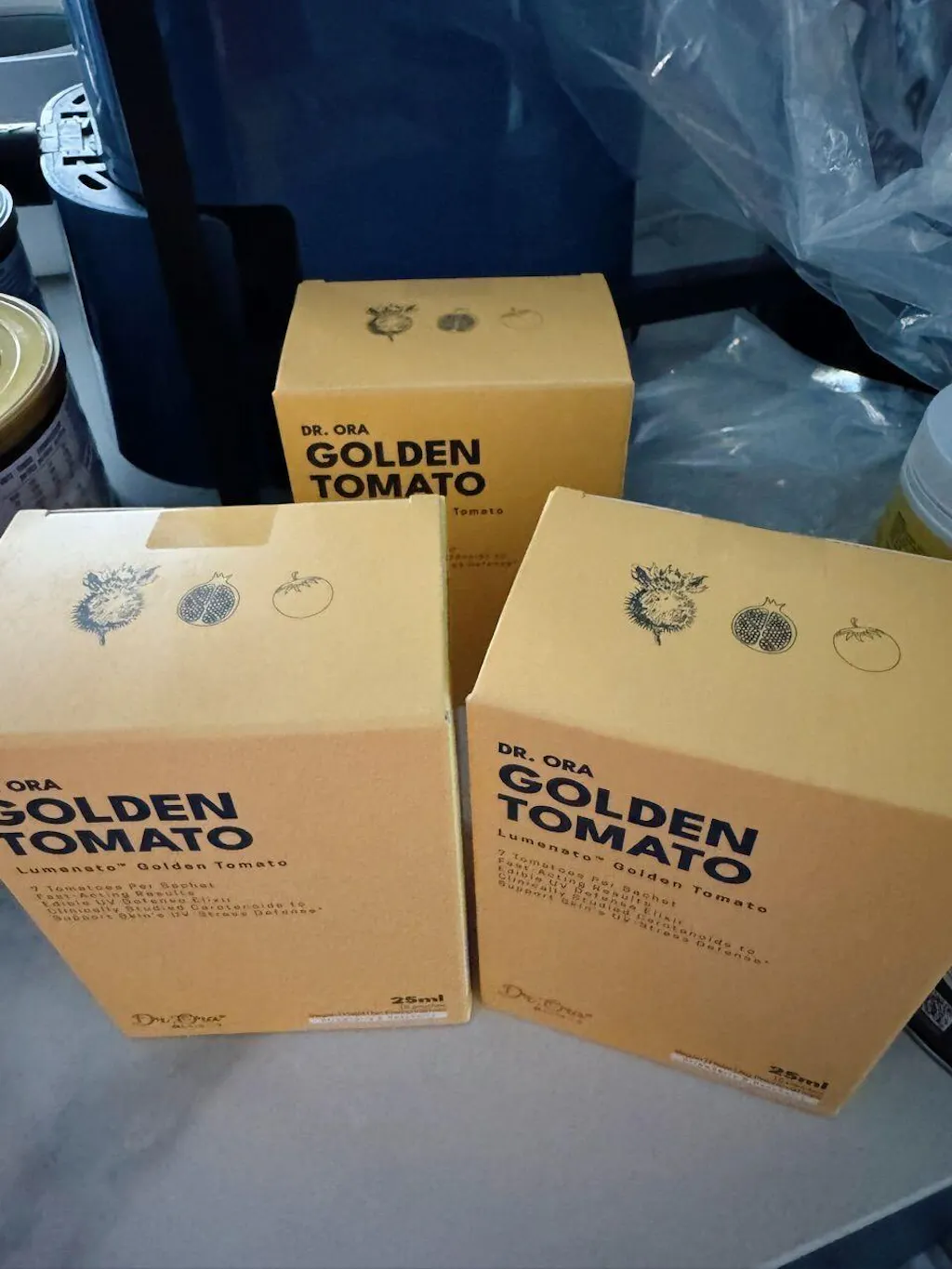 Golden Tomato Oral Sunblock Singapore - Best Skin Whitening Supplement | UV Protection, Brighten Skin & Fade Dark Spots