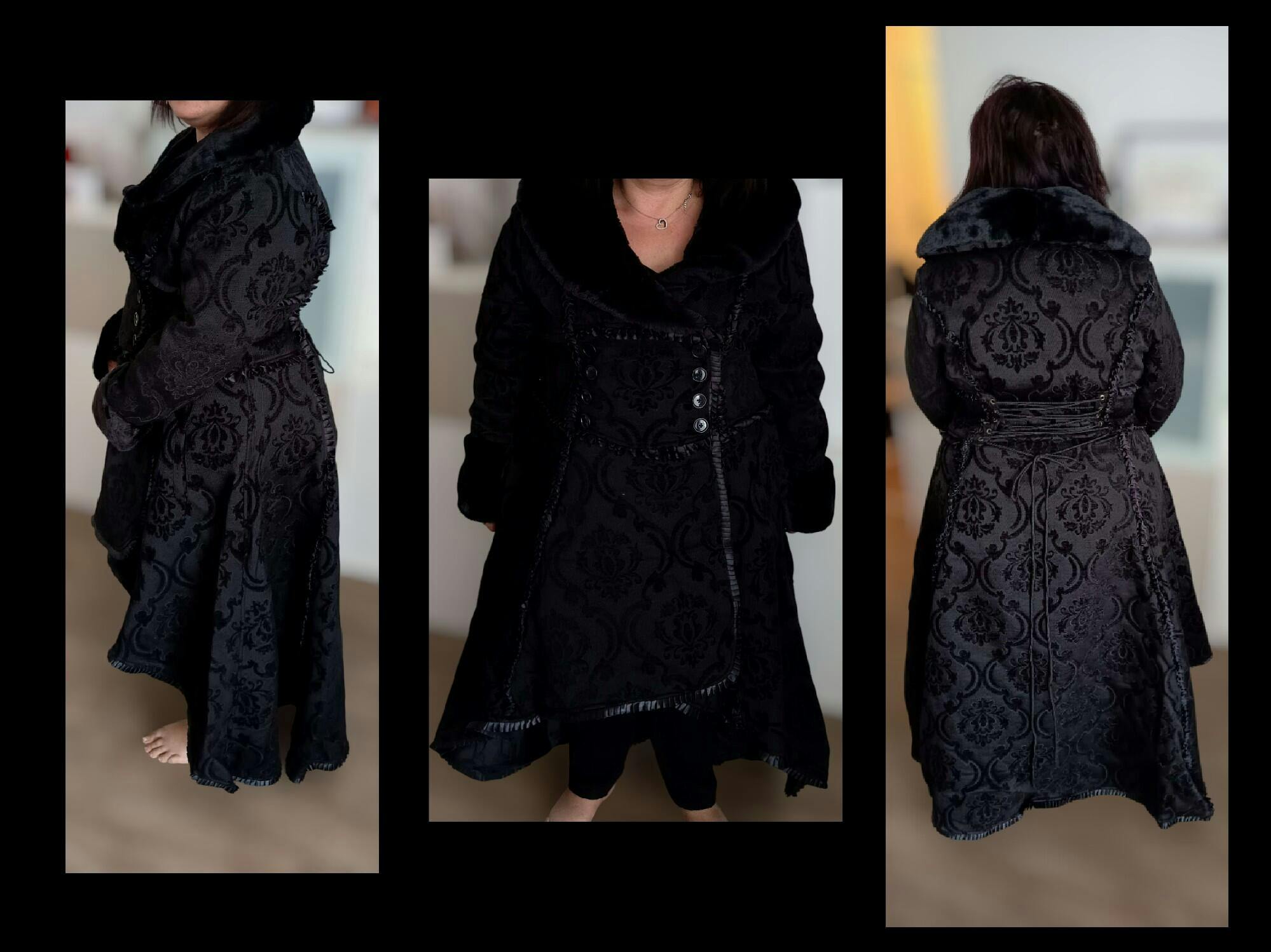 Black Evil Queen Coat – DraculaClothing
