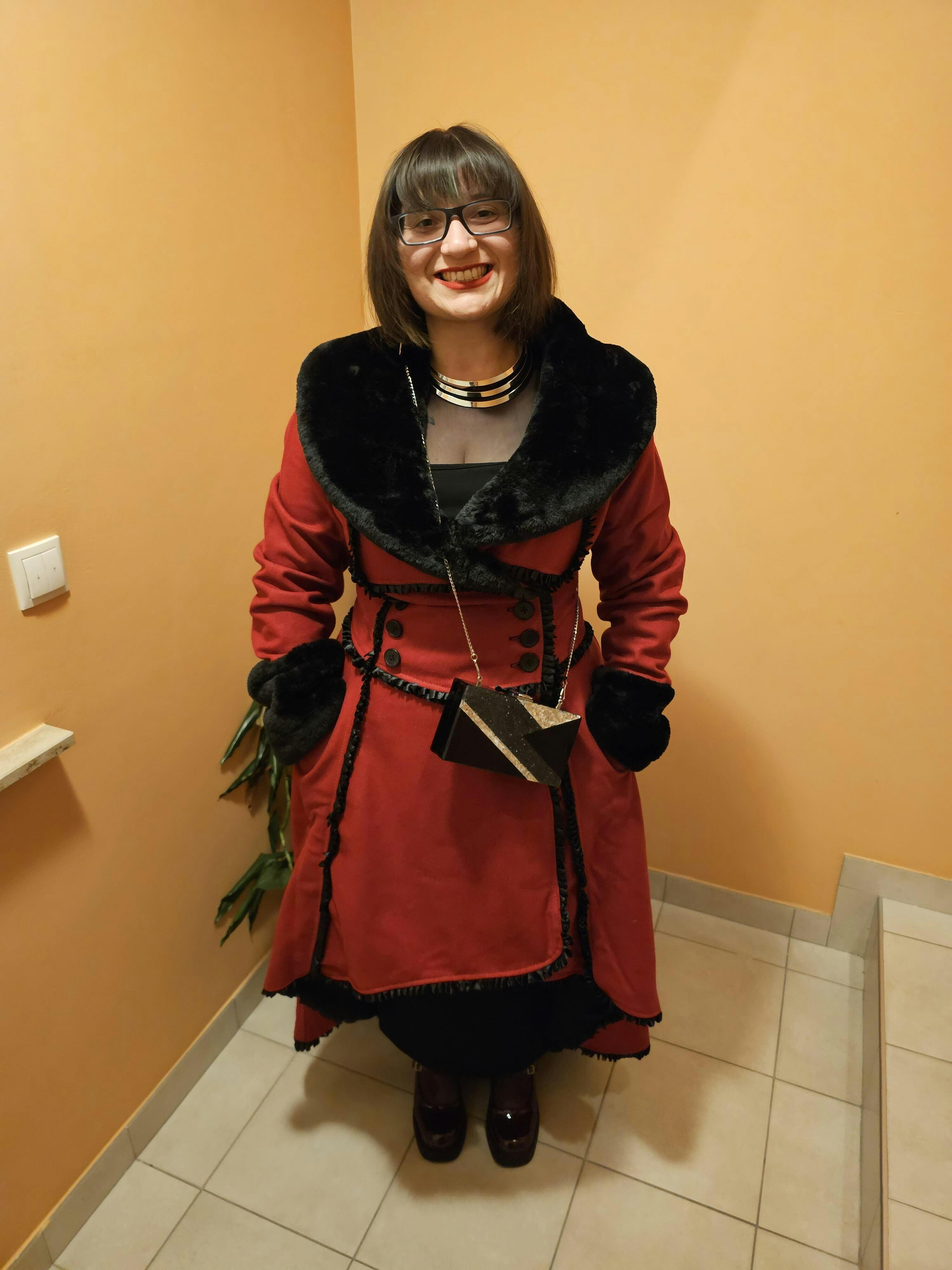 Red Wool Evil Queen Coat – DraculaClothing