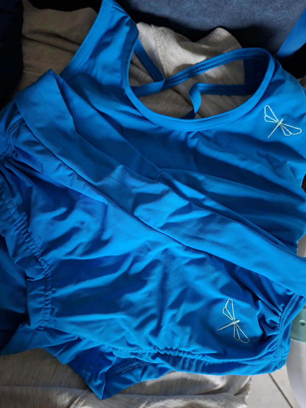 Double shoulder straps sports bra Xenia