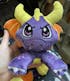 ITH Spyro the Dragon Plushie Pattern |  Double sided