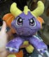 ITH Spyro the Dragon Plushie Pattern | Double sided