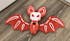 ITH Skeleton Bat Plushie Embroidery Pattern