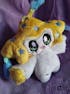 ITH Jirachi Pokemon Plushie Pattern