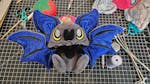 ITH Cuddly Sitting Bat