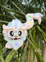 ITH Rainbow Chinese Dragon Plush Embroidery Pattern