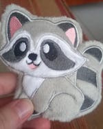 Racoon Plush Charm
