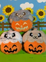 ITH Bunny in a Pumpkin Charm