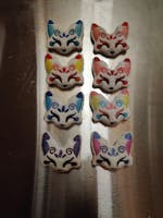 ITH Inari Kitsune Fox Chibi Embroidery Pattern