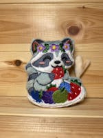 ITH Cottagecore Fruit Raccoon Charm Embroidery Pattern