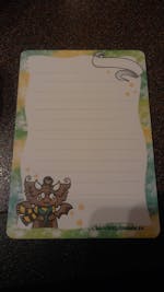 Green Magical Dragon Notepad | A6 Dragon Notepads