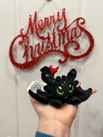 CUSTOM ORDER |  Black & White Dragon Embroidery Pattern