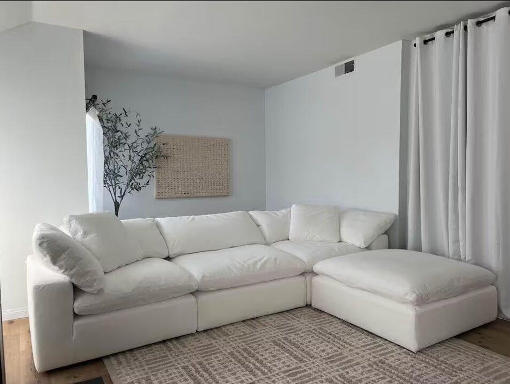 Dream White Cloud Modular Sectional Sofa