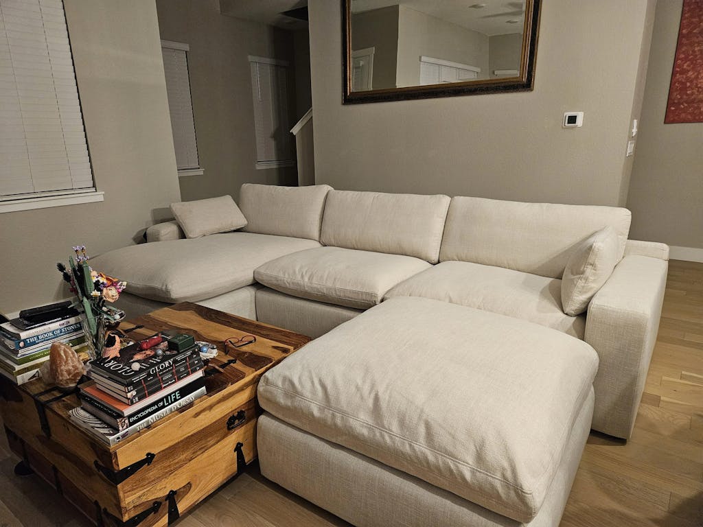 Elyza Beige™ Cloud Sofa