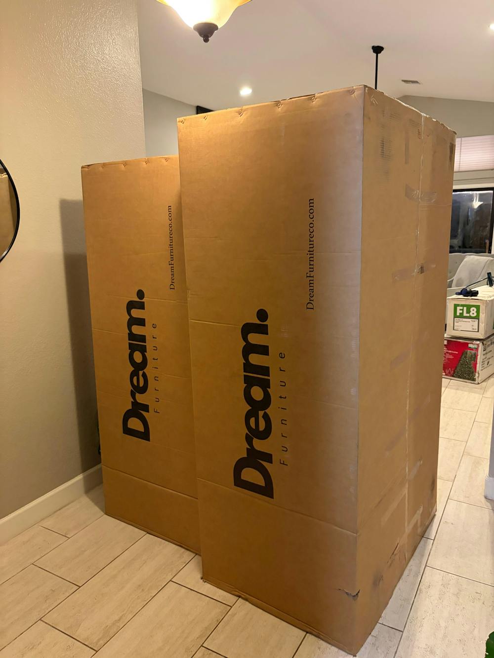 Gray Belle Feather Cloud Couch Sectional