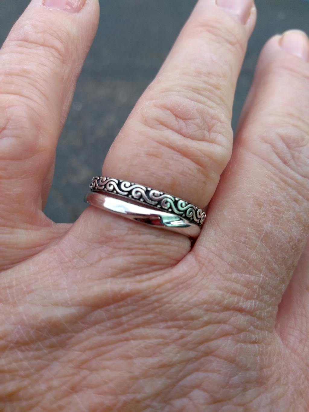 Sterling Silver Unique Eternity Band Ring for Sale Dreamland Jewelry